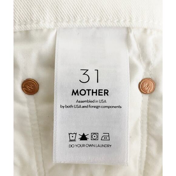 MOTHER White Ankle & Cropped Jeans - Picture 9 of 14
